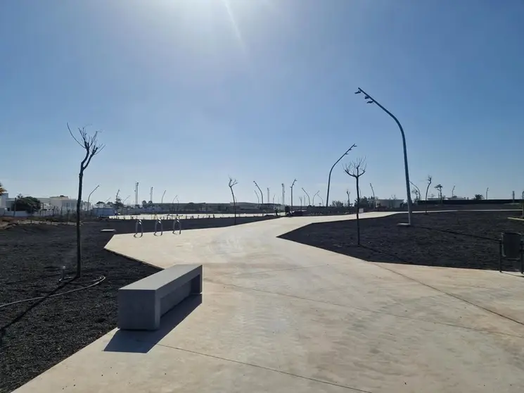 Parque urbano de Playa Honda.