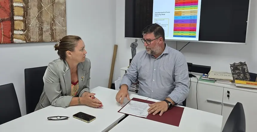 Isidro Pérez y Carmen Medina.