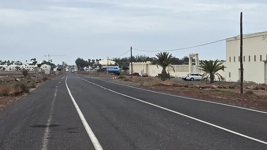 Vía objeto de la actuación