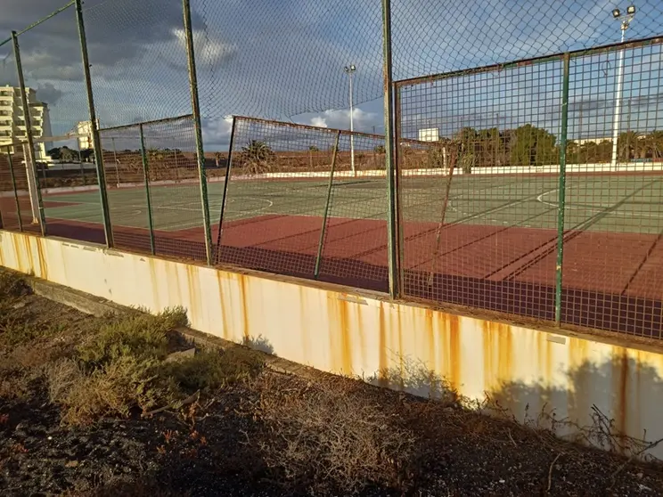 Cancha calle la Laguna