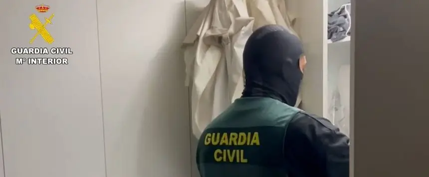 Imagen de archivo de una operación de la Guardia Civil.