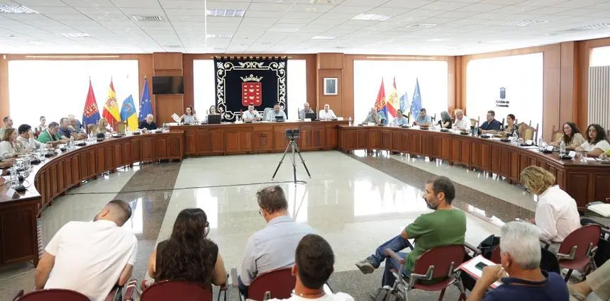 Imagen del encuentro de este lunes