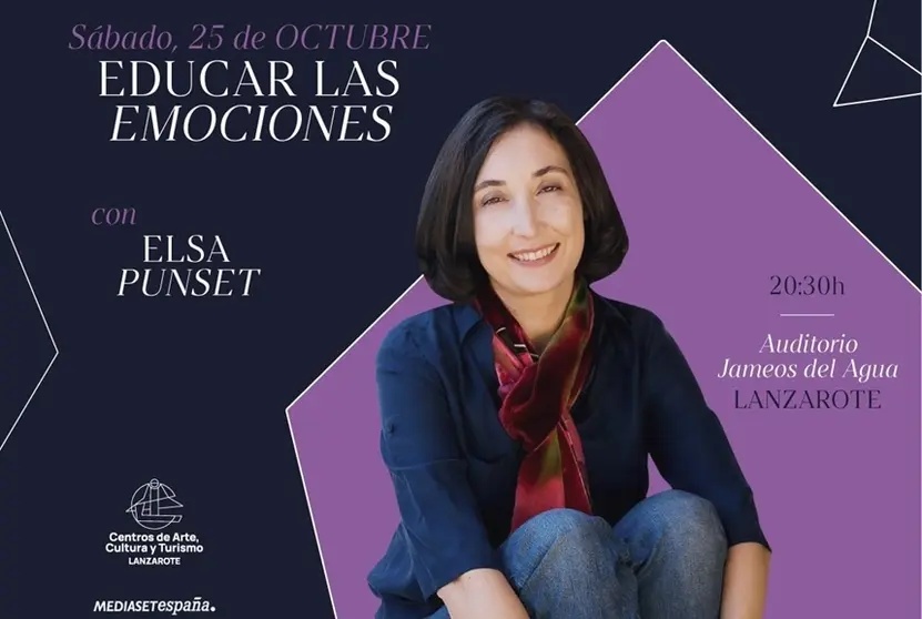 Cartel promocional del programa cangrejos albinos de ElsaPunset.