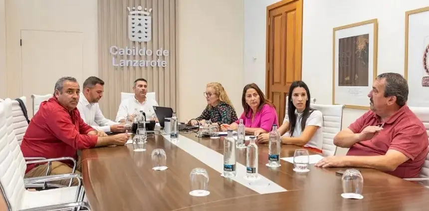 Imagen de archivo de un encuentro del Consejo de Gobierno del Cabildo de Lanzarote. 