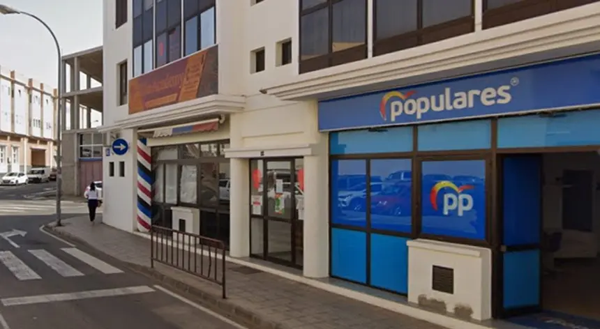 La sede del PP en Arrecife fue el lugar elegido para celebrar el encuentro.
