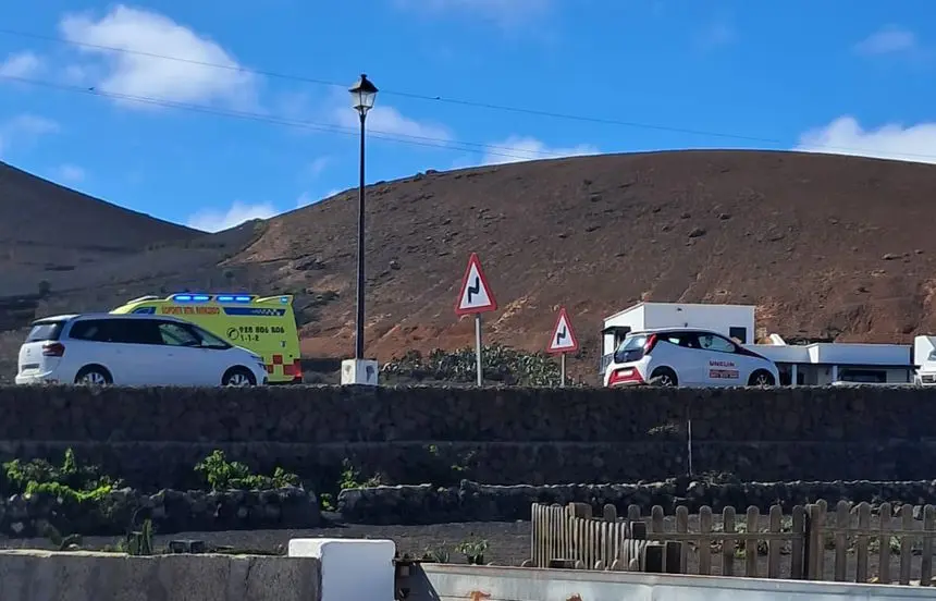 Imagen del lugar donde se produjo el accidente
