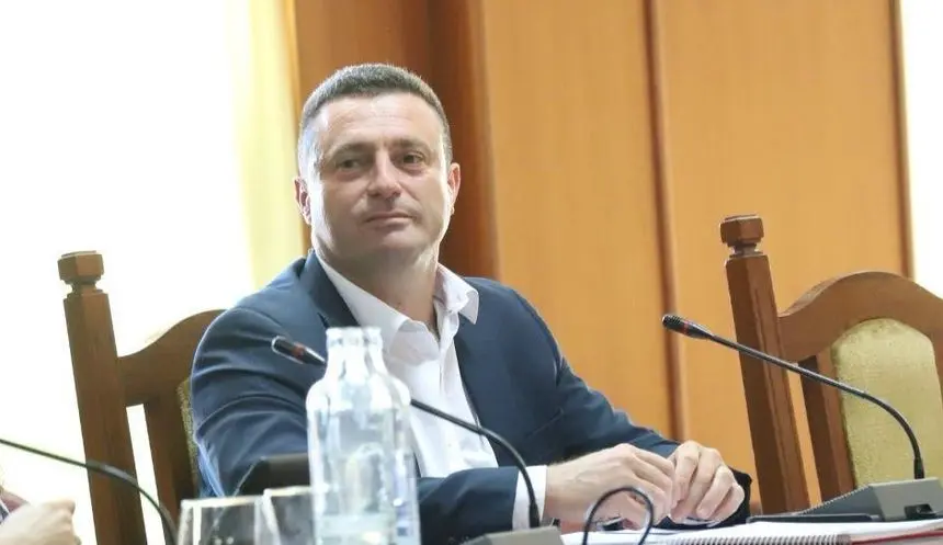 Óscar Noda en un pleno del Cabildo de Lanzarote