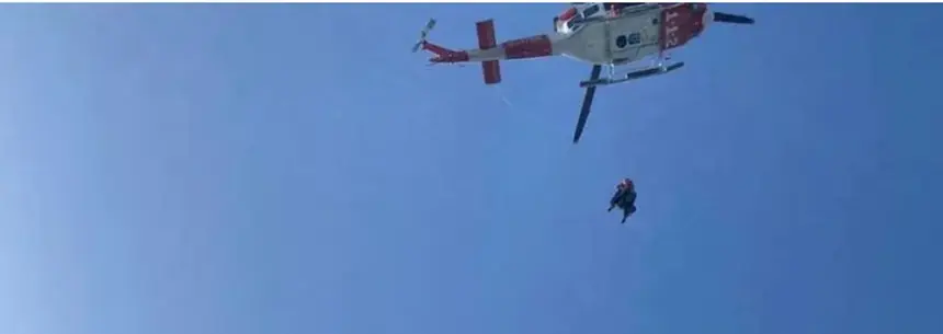 Imagen de archivo de otro rescate similar en la misma zona.