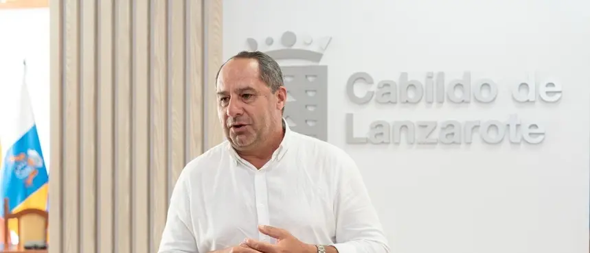 Juan Monzón, consejero de Deportes del Cabildo de Lanzarote.