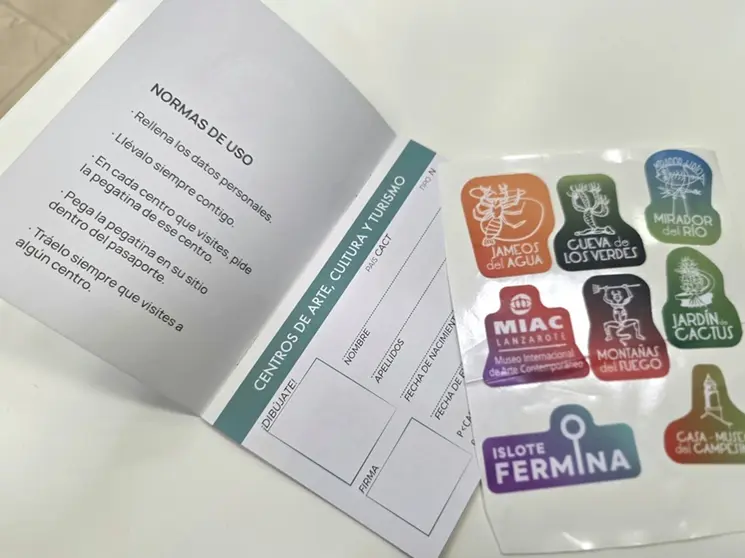 Pasaporte infantil de los CACT.