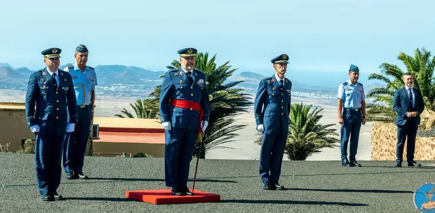 Imagen del solemne acto de toma de posesión.