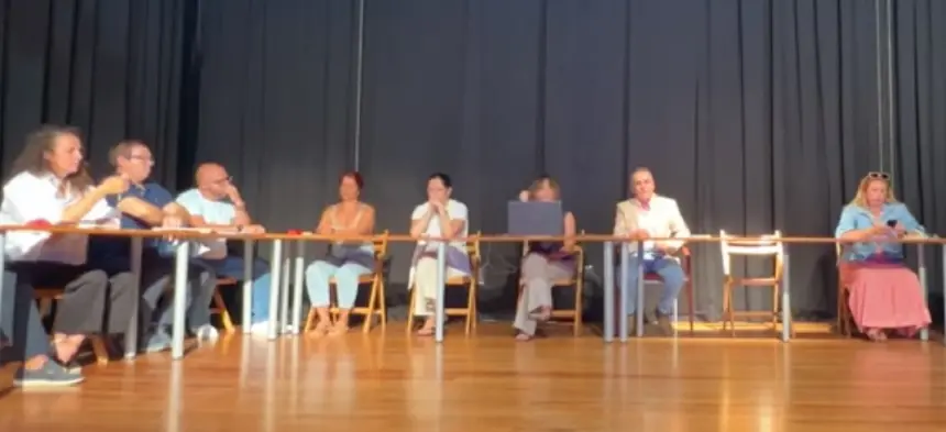 Imagen de un pleno celebrado en Tinajo. 