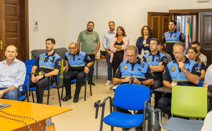 Agentes de la Policía Local de Teguise.