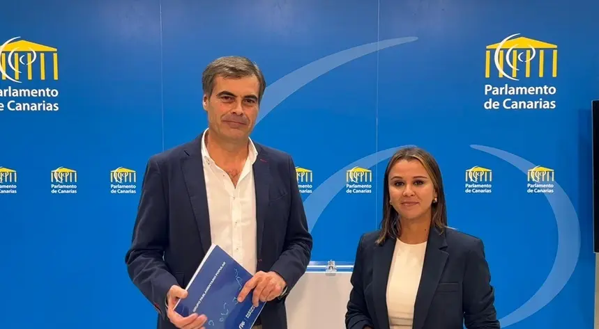 Fernando Enseñat y Jennifer Curbelo.