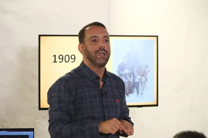 Zebensuí Rodríguez, filólogo e investigador del patrimonio literario de Lanzarote.