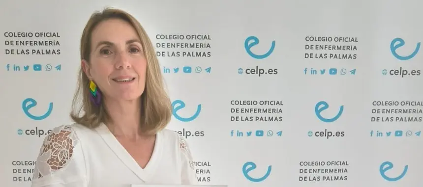 Mar Fernández en un momento de la entrega.