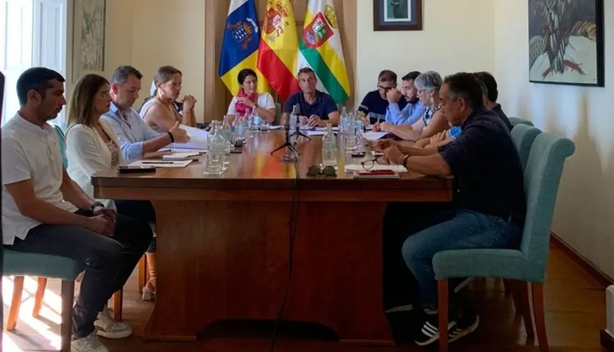 Pleno del Ayuntamiento de Haría.