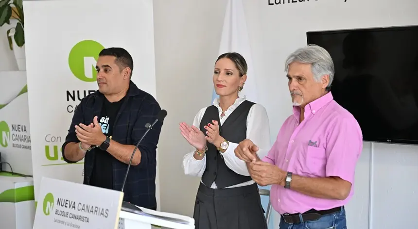 Yoné Caraballo, Sheila Guillén  y Servando Pérez.