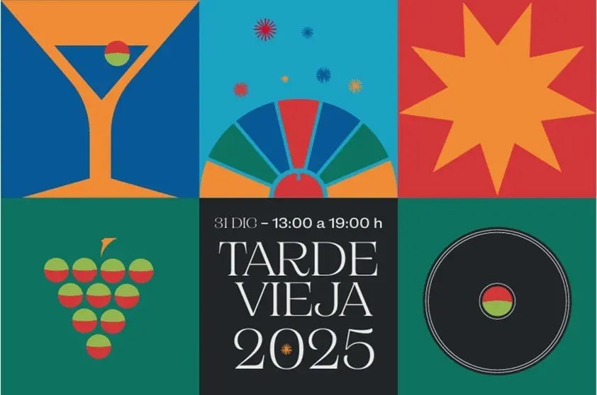 Cartel promocional de la tarde vieja 2025 en El Almacén.