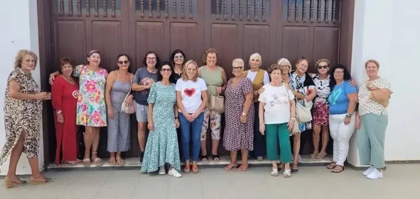 Imagen de parte de las mujeres que componen la asociación.