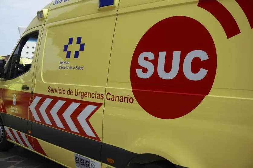 Imagen de una ambulancia del SUC.