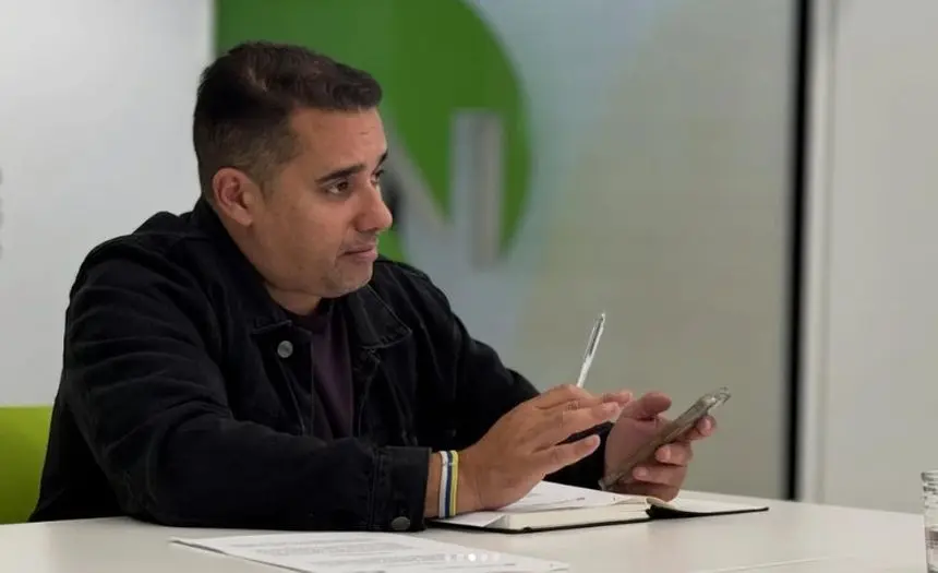 Yon&eacute; Caraballo, parlamentario de Nueva Canarias.