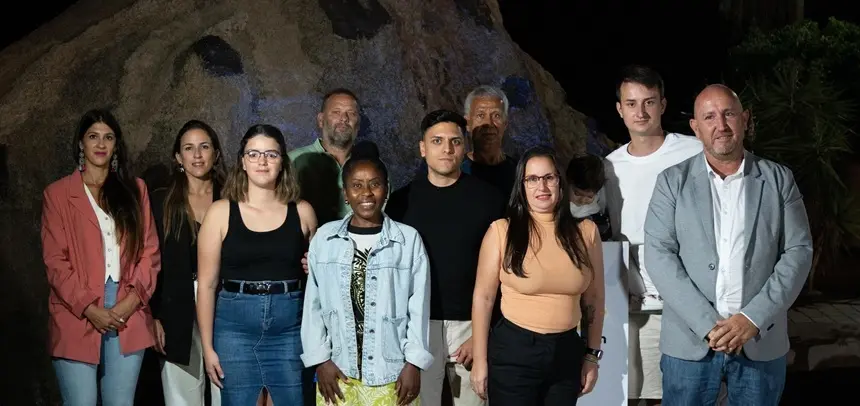 Equipo de CC en el municipio de T&iacute;as.