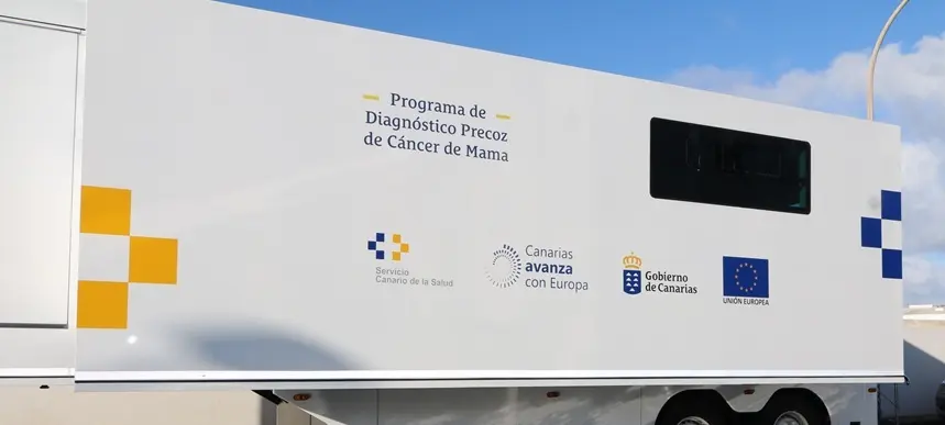 Unidad m&oacute;vil en el Molina Orosa.