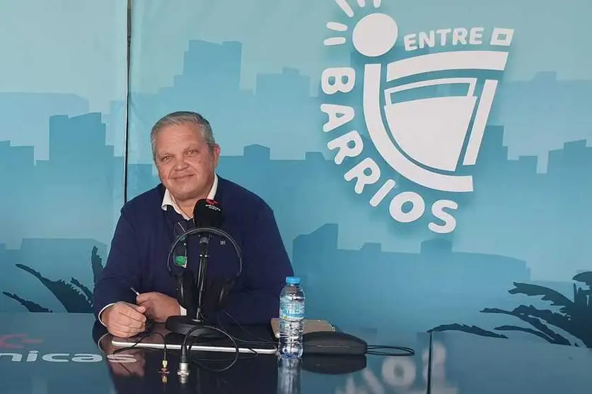 Alfredo Mendoza en el programa "Entre Barrios".