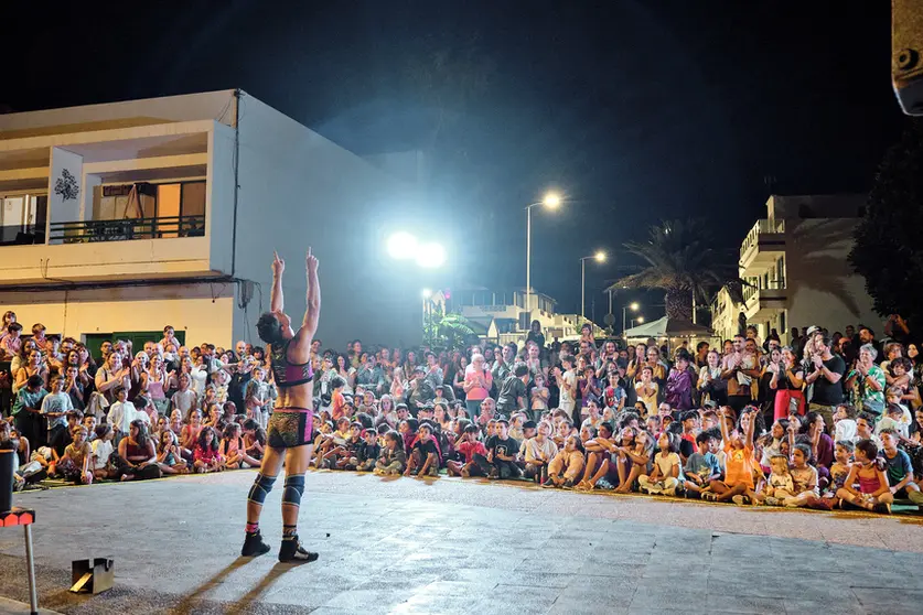 Imagen de aechivo del Festival Heart en Playa Honda.