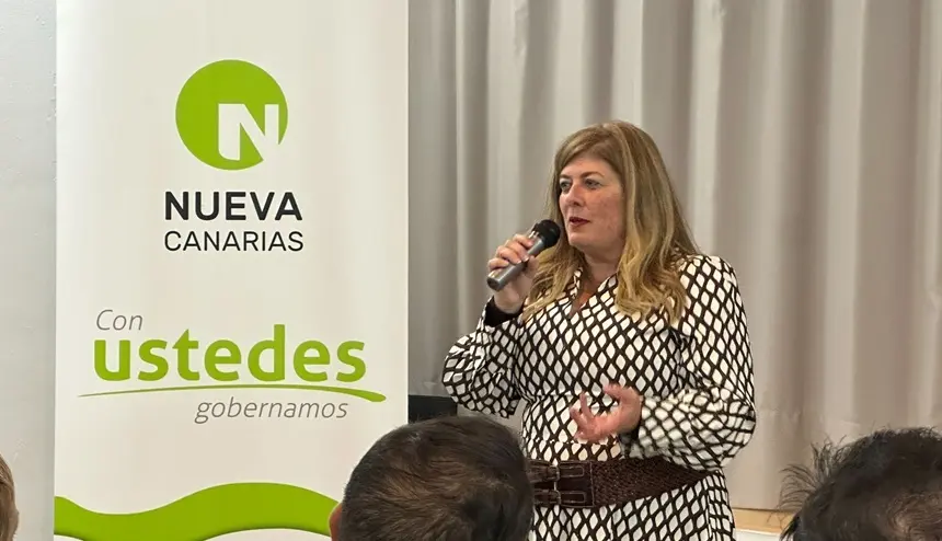 Belén Machín, secretaria general del Comité Local de Teguise