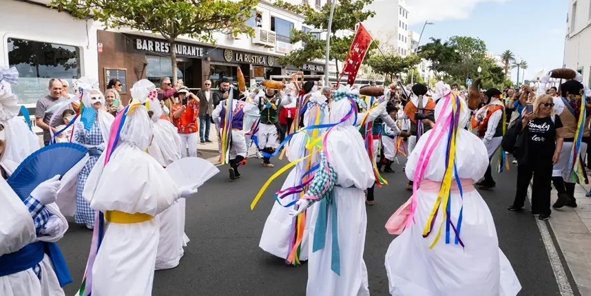 Imagen de archivo del carnaval de Arrecife.