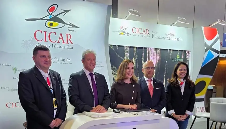 Stand de CICAR en la ITB 2026.