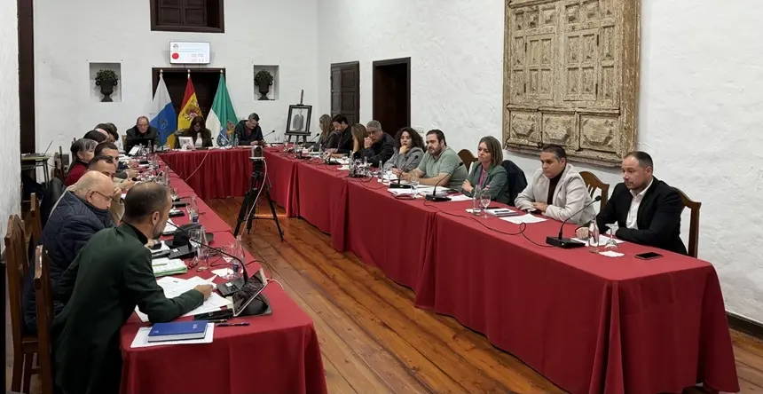 Pleno del Ayuntamiento de Teguise.