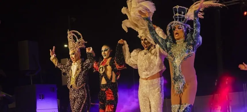Imagen de la gala Drag del a&ntilde;o pasado