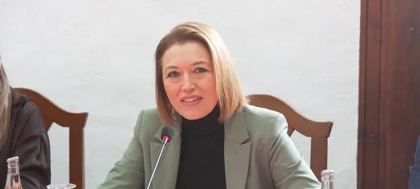 Sabina Vizcaino (PSOE) en pleno de Teguise y La Graciosa.