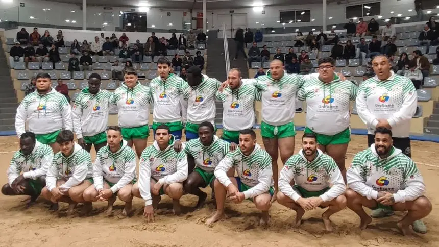 El equipo del San Bartolom&eacute; antes de la contienda