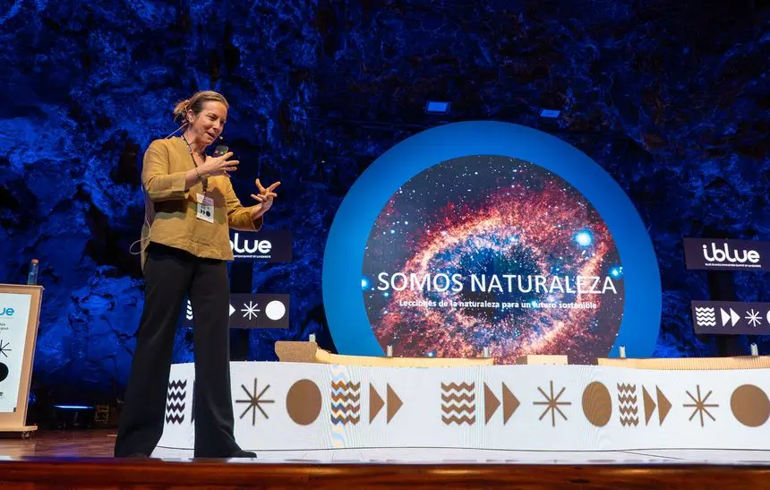 Uno de los momentos del acto en los Jameos