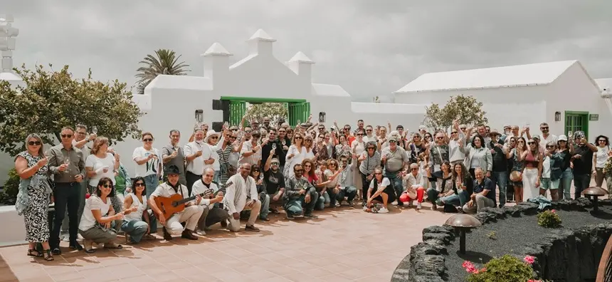 Brindis en actividad Consejo Regulador DO Vinos de Lanzarote.