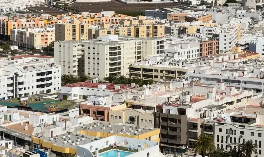 Vista panor&aacute;mica de Arrecife.