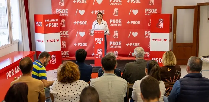Mar&iacute;a Dolores Corujo, secretaria general del PSOE.