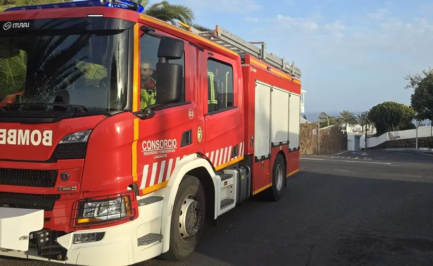 Imagen de archivo de los bomberos en otra actuaci&oacute;n