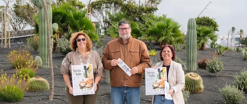 Isidro P&eacute;rez en la presentaci&oacute;n de la jornada San Bartolom&eacute; Suena y Sabe.