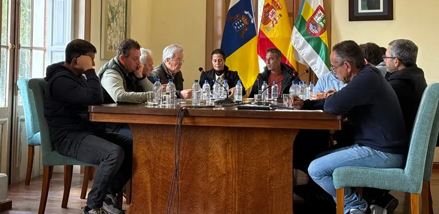 Pleno del Ayuntamiento de Har&iacute;a.