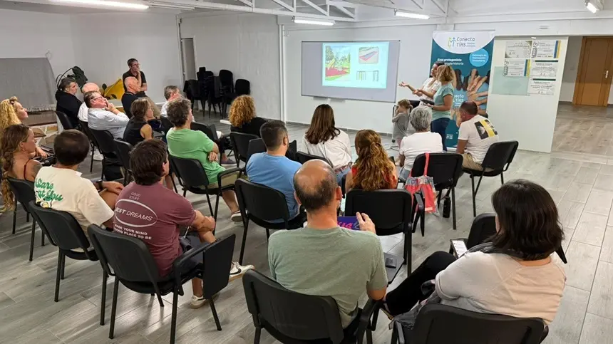 Imagen de un encuentro con motivo de los presupuestos participativos.