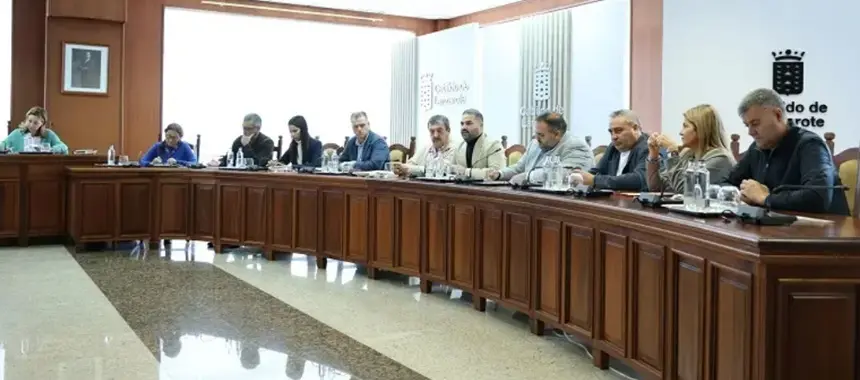 Imagen del grupo de gobierno del Cabildo.
