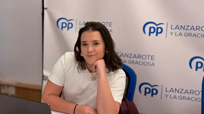 Presidenta de NNGG Lanzarote y La Graciosa, Ana Hern&aacute;ndez.