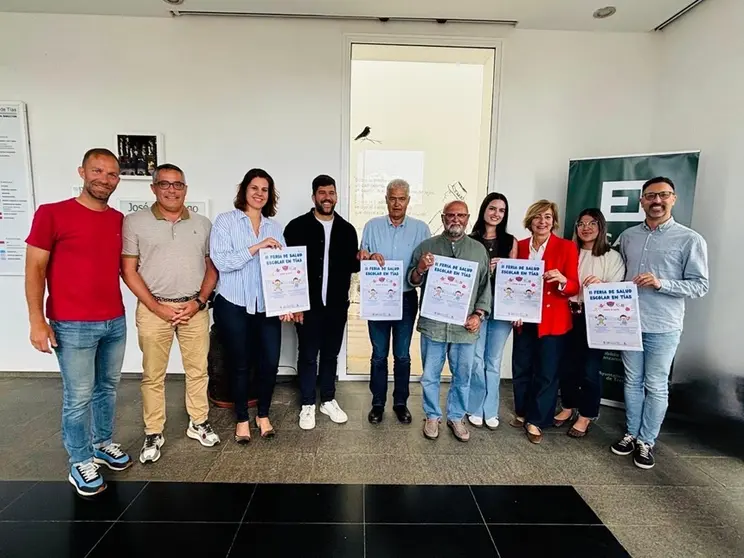 Presentaci&oacute;n de la II Feria de la Salud Escolar en T&iacute;as.