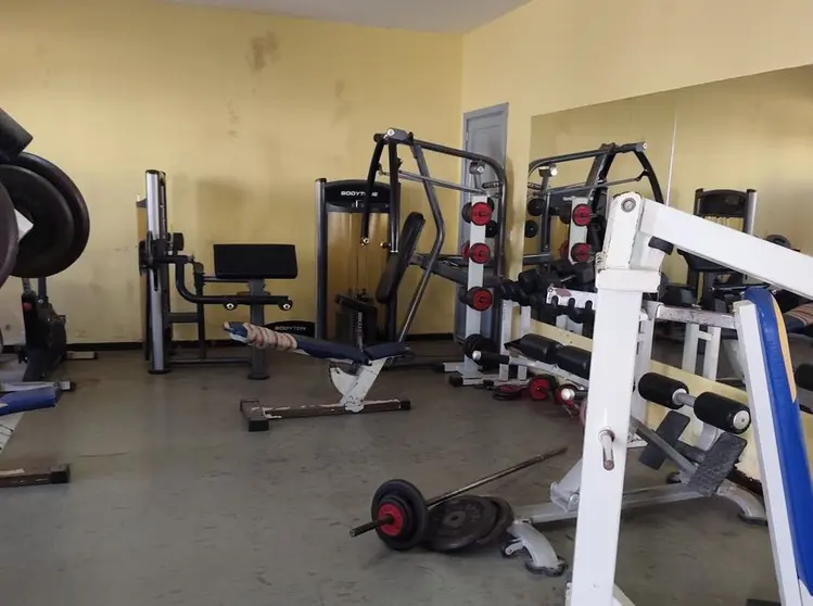 Imagen del gimnasio.