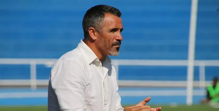 &Aacute;ngel L&oacute;pez en una imagen oficial del club.